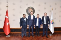TATSO Heyetinden TOBB Başkanı Hisarcıklıoğlu'na Ziyaret