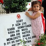 5 Yaşındaki Şehit Kızı Babasının Doğum Gününü Kutladı