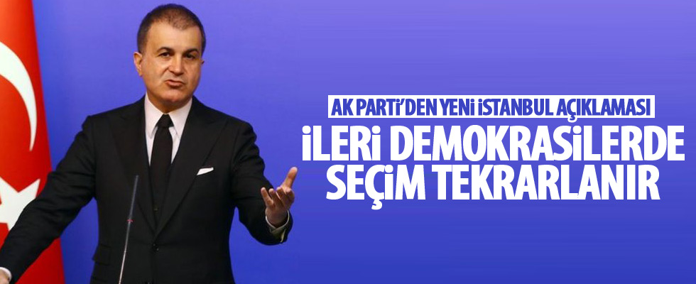 Ömer Çelik'ten gündeme ilişkin açıklamalar