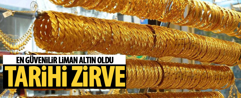 Altın hesapları zirve yaptı!