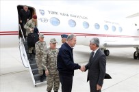 RAHMI DOĞAN - Bakan Akar Ve Komutanlar Sınır Hattında