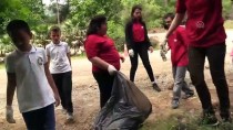 BELDIBI - 'Özel Öğrenciler' Sokak Ve Ormanı Temizledi