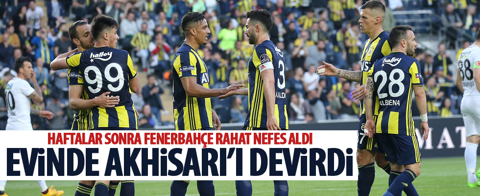 Fenerbahçe alt sıralardan uzaklaştı!