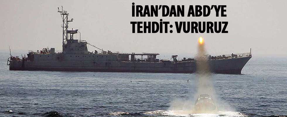 İran'dan ABD'ye Basra Körfezi'ndeki savaş gemisini vurma tehdidi