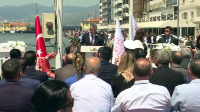İzmir'de Zübeyde Hanım Müze Ve Eğitim Gemisi Hizmete Açıldı