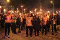 TÜRK DIL BAYRAMı - Karaman'da 'Türkçe Aşkı Vatan Aşkı' Yürüyüşü Düzenlendi