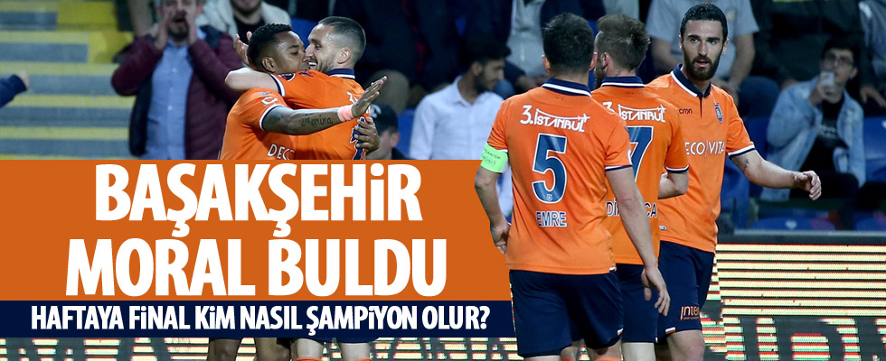 Başakşehir, Galatasaray maçı öncesi moral buldu