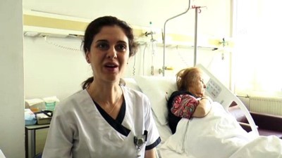 'Pamuk Hemşire'den Hastalarına 'Anne' Şefkati