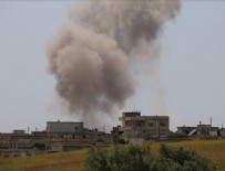 LAZKİYE - Rejim güçleri İdlib'de TSK gözlem noktasının yakınını yine vurdu
