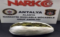 Alanya'da 1.5 Kilogram Esrar Ele Geçirildi
