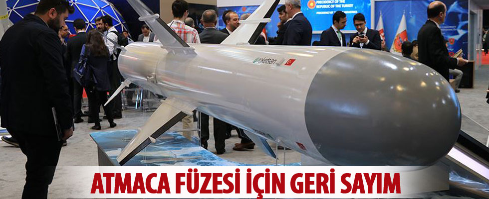 Atmaca füzesi için geri sayım