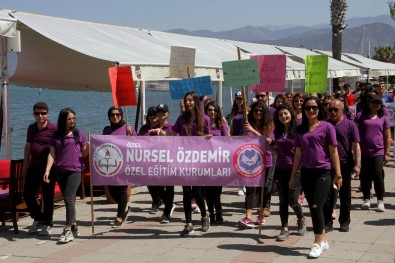 Fethiyeli Engellilerden Anlamlı Yürüyüş