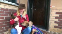 BELDEN - (Özel) Engelli Kedi İle Köpeğin Göz Yaşartan Dostluğu