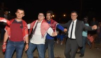 ENGELLİ GENÇ - Alaşehir'de Engelli Gençler Askere Uğurlandı