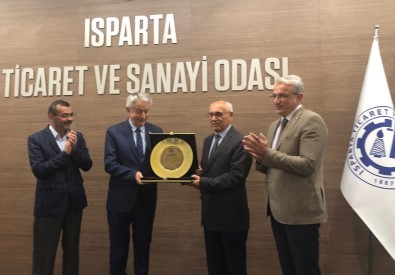 Belediye Başkanı Başdeğirmen'e ITSO'dan 'Onursal Başkanlık' Unvanı