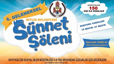 Bitlis Belediyesinde Toplu Sünnet Hazırlığı