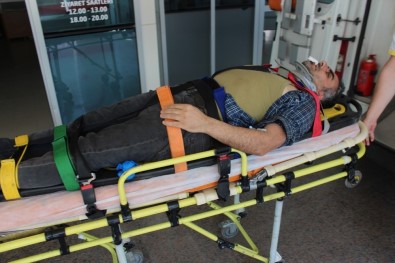 Bursa'da 4 Metreden Yere Düşen Kaynakçı Yaralandı