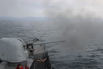 DENIZ KUVVETLERI KOMUTANLıĞı - Deniz Kurdu-2019 Tatbikatında Top Atışları Başladı