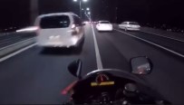 Motosiklet sürücüsü terör estirdi!