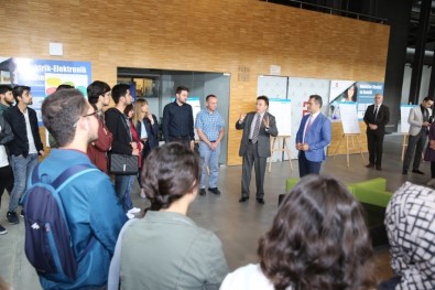 AGÜ'de Sanayi Odaklı Öğrenci Projeleri Fuarı