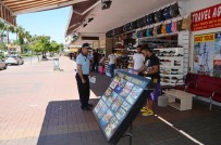 KALDIRIM İŞGALİ - Alanya'da Zabıtadan Denetim