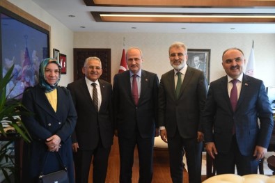 Başkan Büyükkılıç, Ankara'da Önemli Temaslarda Bulundu