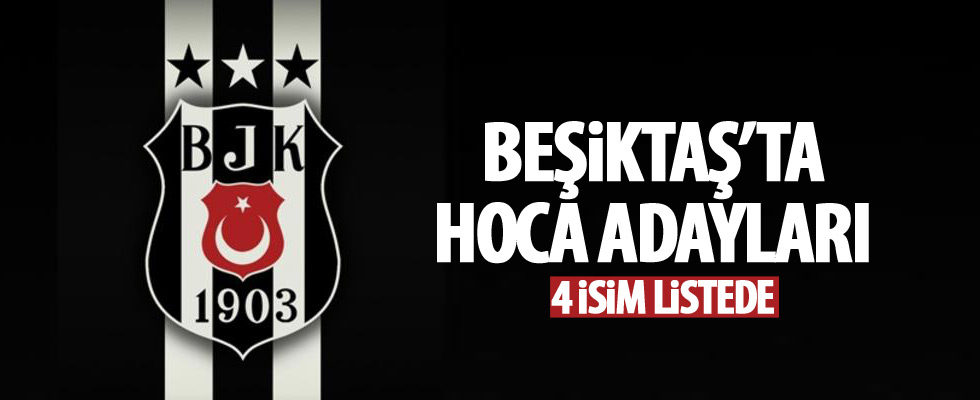 Beşiktaş'ta adaylar 4'e düştü