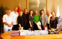 BEACH - Ilıcak'tan Başkan Ahmet Aras'a Ziyaret