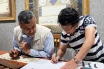 İBRAHİM KARAMAN - Japonlar Hüsnühat Öğreniyor