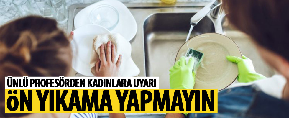 Kadınlara 'ön yıkama yapmayın' uyarısı!
