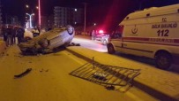 ÖMER HALİSDEMİR - Konya'da Kontrolden Çıkan Otomobil Takla Attı Açıklaması 1 Yaralı