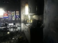 LOZAN - Öğretmenler Odası Çıkan Yangında Kullanılmaz Hale Geldi