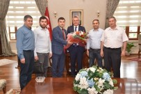 TÜRK METAL SENDIKASı - Vali Deniz Misafirlerini Ağırladı