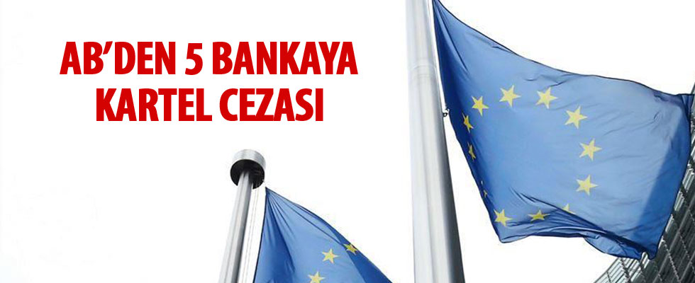 AB'den 5 bankaya kartel cezası