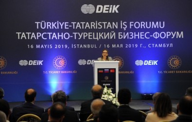 Bakan Pekcan Açıklaması 'Tataristanlı Firmaların Yatırımlarını Desteklemeye Hazırız'