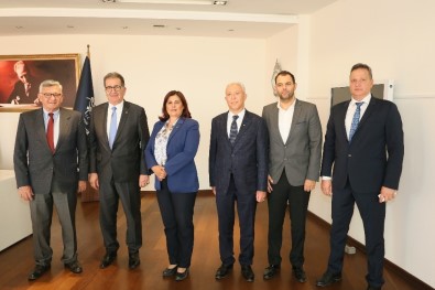 STB Yönetimi, Başkan Çerçioğlu'nu Ziyaret Etti