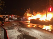 AYDOĞMUŞ - Ankara'da Lastikçiler Sitesinde Yangın Açıklaması 4 Dükkan Kül Oldu
