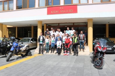 Motosiklet Kulubü Üyeleri Samsun'a Uğurlandı