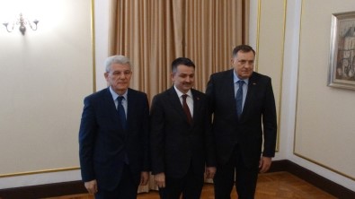 Pakdemirli, Bosna-Hersek Devlet Başkanlığı Konseyi Üyeleri İle Görüştü