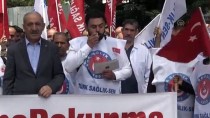 TÜRK SAĞLıK SEN - Sağlık Çalışanlarından Basın Açıklaması