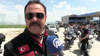 Motorculardan '19 Mayıs Ata'ya Saygı Sürüşü'