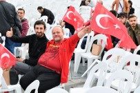 BEYOĞLU BELEDIYESI - Taksim Meydanı'nda Dev Ekranda 'Final Four' Heyecanı