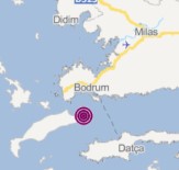 EGE DENIZI - Bodrum'da Peş Peşe Meydana Gelen Depremler Korkuttu