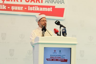 Diyanet İşleri Başkanı Erbaş' Gençlik Fuarı'na Katıldı