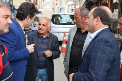 MHP İl Başkanı Karataş'tan İspir Belediye Başkanı Coşkun'a Ziyaret