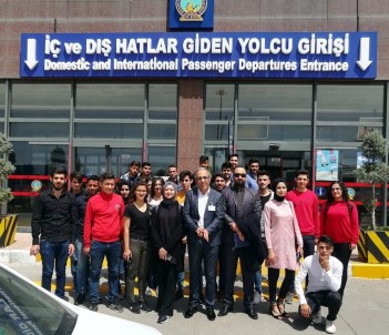 Oğuzeli MYO Öğrencilerinden Gaziantep Havalimanı'na Teknik Gezi