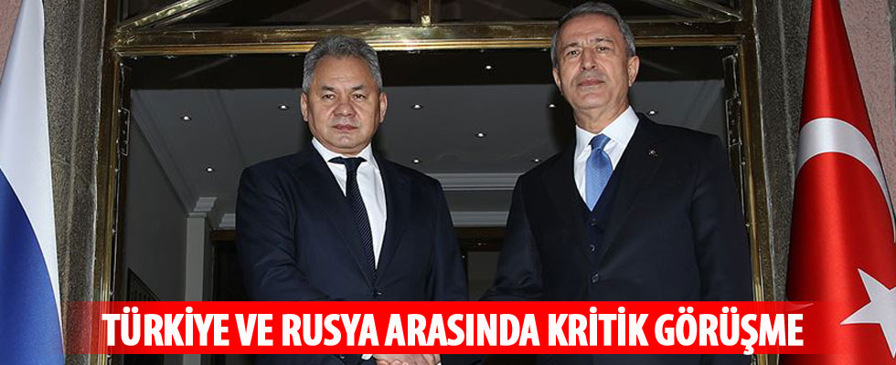 Milli Savunma Bakanı Akar, Rus mevkidaşı Şoygu ile telefonda görüştü