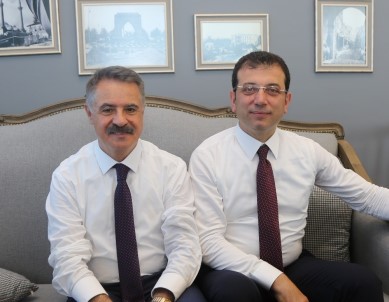 İmamoğlu'ndan Deveci'ye Teşekkür