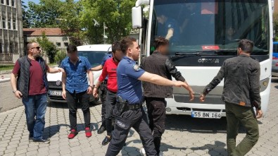 Samsun'da DEAŞ'tan 16 Kişinin Gözaltı Süresi Uzatıldı