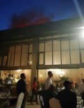 Şirehan Otel'de İftar Vakti Çıkan Yangın Korkuttu